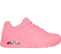 Clearance Skechers sneakerit CRL Womens Uno - Stand On Air CRL Coral