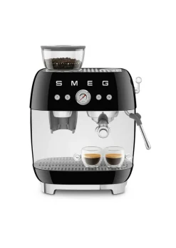 Online Smeg espressokeitin myllyllä EGF03BLEU musta
