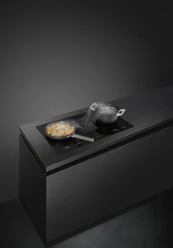 induktiotaso/liesituuletin HOBD682D1 80 cm musta*Smeg Online