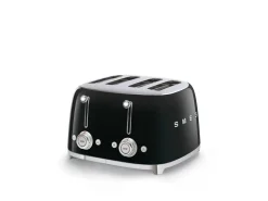 leivänpaahdin TSF03BLEU 4-viipaleen, musta*Smeg Best