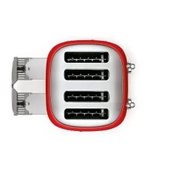 New Smeg leivänpaahdin TSF03RDEU 4-viipaleen, punainen