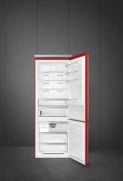 Best Smeg Portofino jääkaappipakastin FA490RR5 punainen oikea SPA