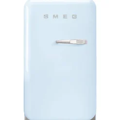 Hot Smeg retrojääkaappi FAB5LPB5 73 cm, pastellinsininen, vasen
