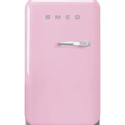 Best Smeg retrojääkaappi FAB5LPK5 73 cm, vaaleanpunainen, vasen