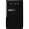 Online Smeg retrojääkaappi FAB5RBL5 73 cm, musta, oikea