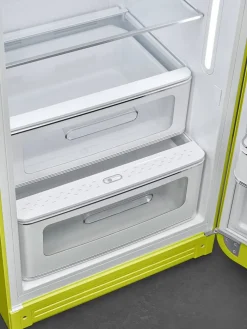 retrojääkaappi FAB28RLI5 153 cm, lime, oikea*Smeg
