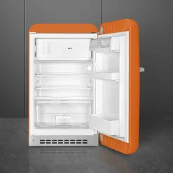 Outlet Smeg retrojääkaappi FAB10ROR5, oranssi, oikea