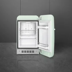 Sale Smeg retrojääkaappi FAB5RPG5 73 cm, pastellinvihreä, oikea
