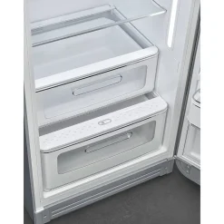 Discount Smeg retrojääkaappi FAB28RSV5 153 cm, hopea, oikea