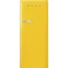 Hot Smeg retrojääkaappi FAB28RYW5 153 cm, kelt., oikea