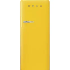 Hot Smeg retrojääkaappi FAB28RYW5 153 cm, kelt., oikea