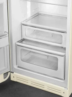 retrojääkaappipakastin FAB30LCR5 kerma, vasen*Smeg Hot