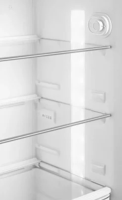 Hot Smeg retrojääkaappipakastin FAB30LBL5 musta, vasen