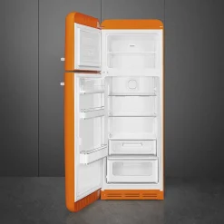 retrojääkaappipakastin FAB30LOR5 oranssi, vasen*Smeg Hot