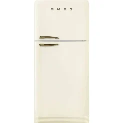 Hot Smeg retrojääkaappi-pakastin FAB50RCR5, kerma, oikea