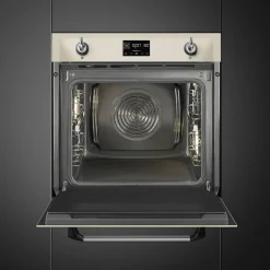 SOP6902S2PP 60cm yhdistelmähöyryuuni Viktoria, kerma*Smeg Best