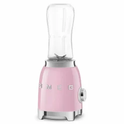 Discount Smeg tehosekoitin kahdella 600 ml pullolla, PBF01PKEU pinkki