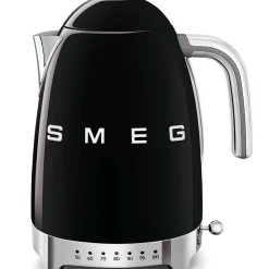 Clearance Smeg vedenkeitin KLF04BLEU lämpötilan säädöllä, musta