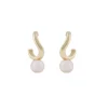 Snö of Sweden korvakoru Julie, kulta/valkoinen*Snu00f6 of Sweden