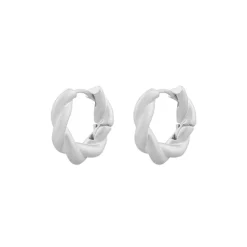 Discount Snu00f6 of Sweden Snö of Sweden korvakoru suuri rengas Avenue hopea