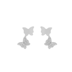 Snö of Sweden korvakoru Vega, hopea/kirkas*Snu00f6 of Sweden Clearance