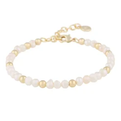 Snö of Sweden rannekoru Julie, kulta/valkoinen*Snu00f6 of Sweden Outlet