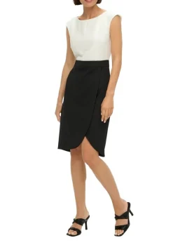 Clearance s.Oliver black label mekko 2143557 9999 Musta / Valkoinen