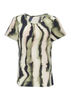 Best s.Oliver black label pusero 2158847 59A0 Vihreu00e4 printti