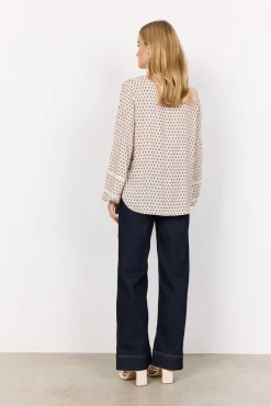 Outlet Soyaconcept pusero Pakiza 2 6330 Beige / Sininen