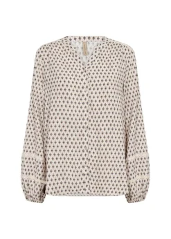 Outlet Soyaconcept pusero Pakiza 2 6330 Beige / Sininen