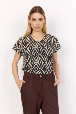 Clearance Soyaconcept t-paita Aretha 42 9999 Musta