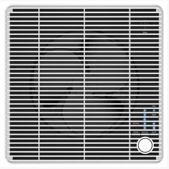 New Stadler Form Oskar ilmankostutin valkoinen