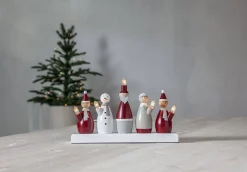 Clearance Star Trading 5-haarainen kynttelikkö Tomtefamilj