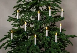 Hot Star Trading kuusenkynttiläsarja Flamme johdoton 10 kpl