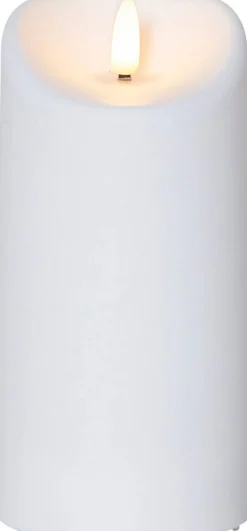 Outlet Star Trading LED-kynttilä Flamme 15 cm IP44 valkoinen