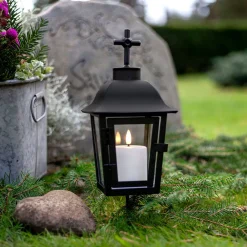 Star Trading LED-kynttilä Flamme Paula 10 cm valkoinen