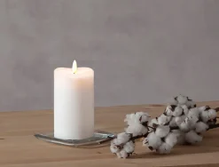 LED-kynttilä Flamme 14 cm valkoinen*Star Trading New