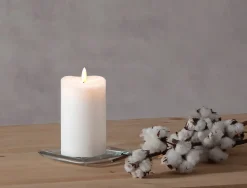 LED-kynttilä Flamme 14 cm valkoinen*Star Trading New