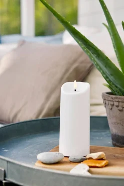 LED-kynttilä Flamme 18 cm IP44 valkoinen*Star Trading Sale