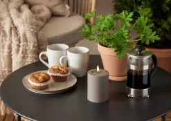 LED-kynttilä Flamme Soft 12,5 cm ruskea*Star Trading Outlet