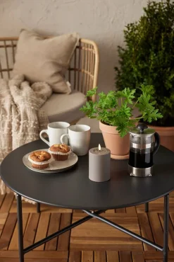 LED-kynttilä Flamme Soft 12,5 cm ruskea*Star Trading Outlet