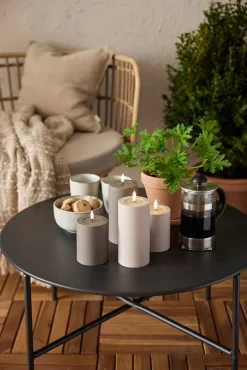 LED-kynttilä Flamme Soft 17,5 cm beige*Star Trading