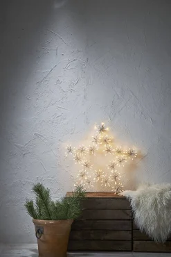 siluetti Flower Star 60 cm*Star Trading New