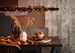 Clearance Star Trading valosarja Golden Warm White 80 LED musta 5,6m