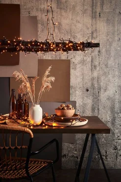 valosarja Golden Warm White 40 LED musta 2,8m*Star Trading Hot