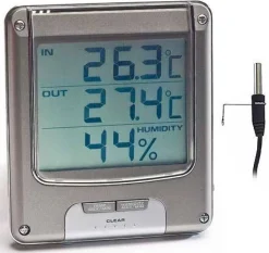 Suomen Lämpömittari Kosteus- ja lämpömittari isolla näytöllä*