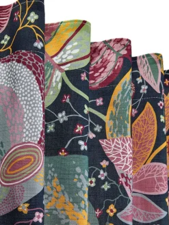 verhot A&E 145x250 cm t.sininen 2 kpl*Svanefors Outlet