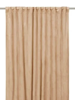 verhot Elise 135x280 cm keltainen 2 kpl*Svanefors Online