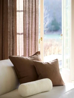 New Svanefors verhot Julie 145x280 cm mokka 2 kpl