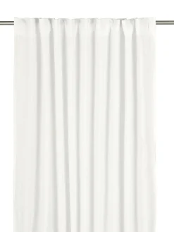 verhot Julie 145x280 cm l.valkoinen 2 kpl*Svanefors New